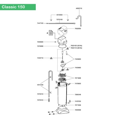 Joint (7250600) Eheim Classic  EHEIM 4011708721384 Joint