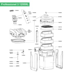 Joint (7255058) Eheim Prof et Prof 1200 XL EHEIM 4011708723951 Joint