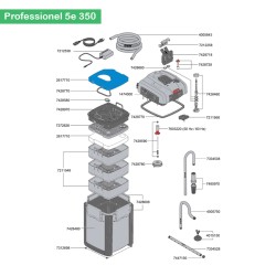 Joint adaptateur (7428680) Eheim Prof 3, 3e, 4+ et 5e EHEIM 4011708744598 Joint