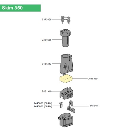 Ventouses (7445848) Eheim Skim 350, Compact EHEIM 4011708744192 Petit matériel