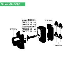 Turbine* (7448258) Eheim streamON 3000 et 4000 EHEIM 4011708745632 Rotor