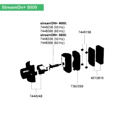 Turbine (7448358) Eheim streamON 3800 et 5000 EHEIM 4011708745656 Rotor