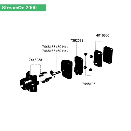 Turbine (7448158) Eheim streamON 1800 et 2000  EHEIM 4011708745618 Rotor