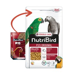 Versele Laga Nutribird P15 Original Perroquet VERSELE LAGA 5410340221259 Grande Perruche, Perroquet