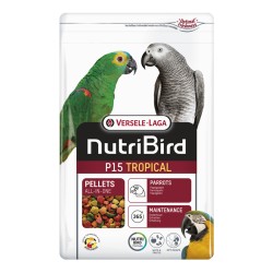 Versele Laga Nutribird P15 Tropical Perroquet VERSELE LAGA 5410340221280 Grande Perruche, Perroquet