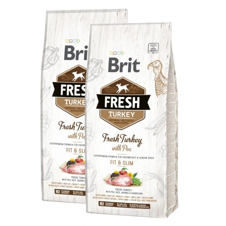 Croquettes Brit Fresh dinde/pois - Adulte BRIT  Croquettes Brit Fresh