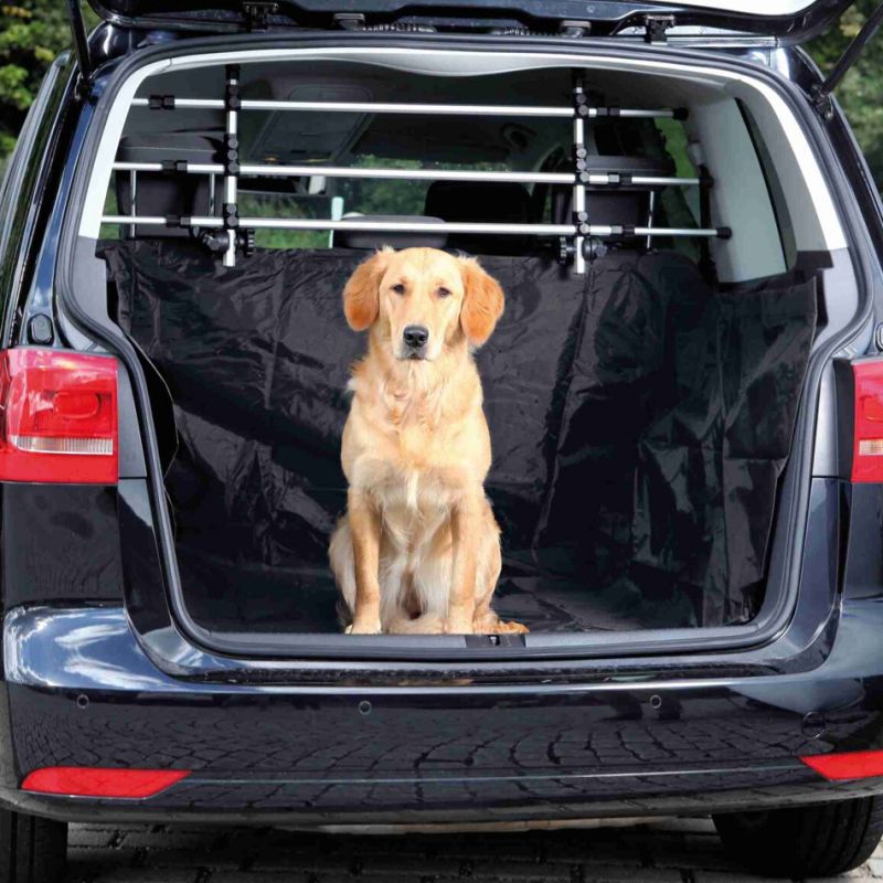 Protection de coffre de voiture pour chien imperméable avec motif