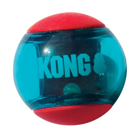 Kong Balles x3 SQUEEZZ® ACTION -  0035585463053 Jouets Kong