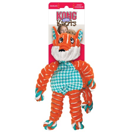 Peluche Kong Floppy Knots Fox  0035585402017 Jouets