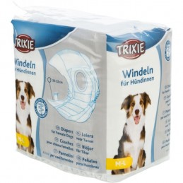 Couches pour chien Femelle Trixie TRIXIE  Hygiène, soins et accessoires