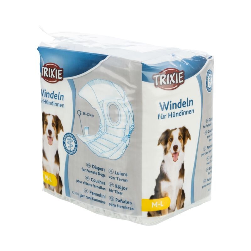 Couches pour chien Femelle Trixie TRIXIE  Hygiène, soins et accessoires