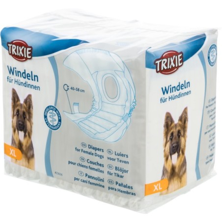 Couches pour chien Femelle Trixie TRIXIE  Hygiène, soins et accessoires