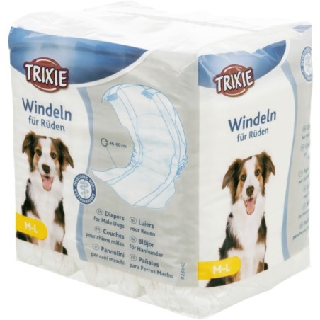 Couches pour chien Mâle Trixie TRIXIE  Hygiène, soins et accessoires