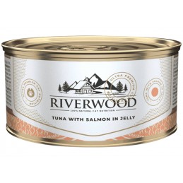 Boite Riverwood - Terrine Thon Saumon pour chat PSF RIVERWOOD 8720514561898 Boîtes, pochons alimentation humide pour chats