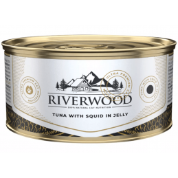 Boite Riverwood - Terrine Thon avec Calamar pour chat PSF RIVERWOOD 8720514561973 Terrines Riverwood