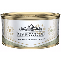 Boite Riverwood - Terrine Thon avec Mérou pour chat PSF RIVERWOOD 8720514561812 Terrines Riverwood