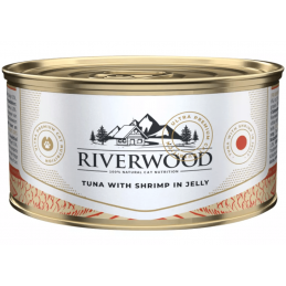 Boite Riverwood - Terrine Thon avec crevettes pour chat PSF RIVERWOOD 8720514561959 Alimentation