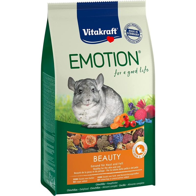 Vitakraft Emotion Beauty Chinchilla 600 g VITAKRAFT VITOBEL 4008239314628 Alimentation