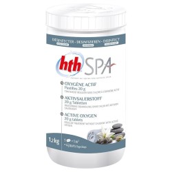 hth® SPA Oxygène actif, Pastilles 20 g - 1.2 kg HTH 3521686010253 Piscine & Spa