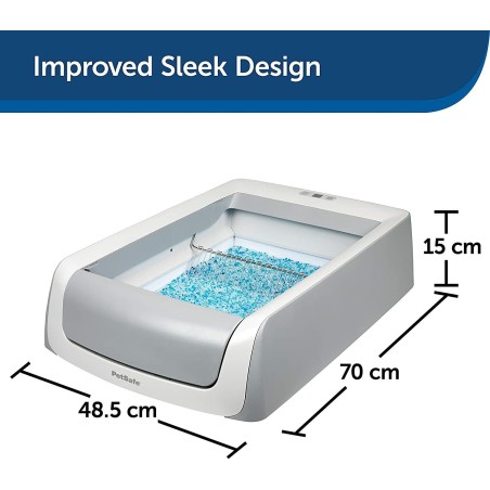 ScoopFree™ Litière autonettoyante avec couvercle  729849171251 Maisons de toilette et bacs