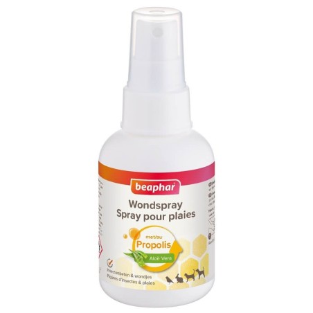 Spray Pour Plaies 75 ml - Beaphar BEAPHAR 8711231137558 Hygiène, soins et accessoires