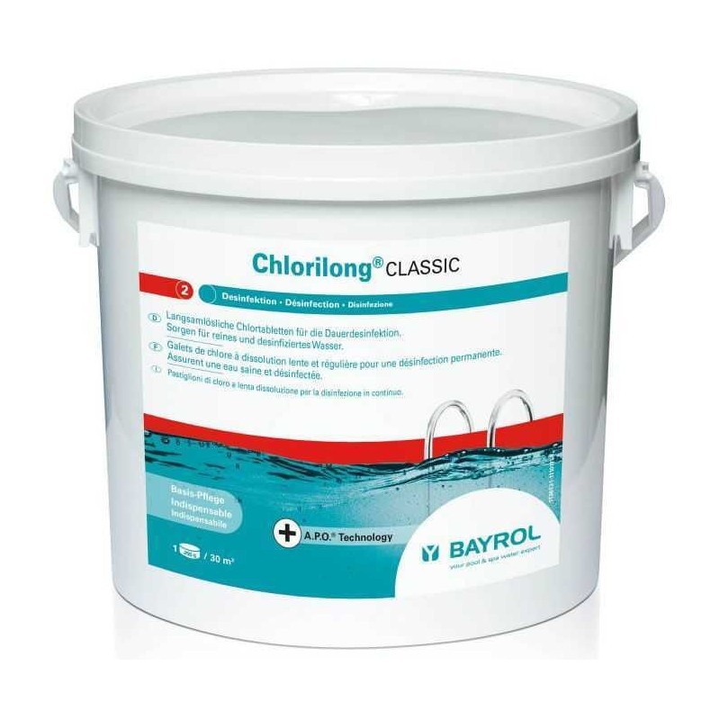 Chlorilong Classic 5 kg Bayrol BAYROL 4008367361310 Piscine & Spa Chlorilong Classic 5 kg Bayrol BAYROL 4008367361310 Piscine & Spa