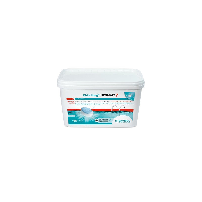 Chlorilong Ultimate 7 - 4,8 kg - Bayrol BAYROL 4008367993573 Piscine & Spa Chlorilong Ultimate 7 - 4,8 kg - Bayrol BAYROL 4008367993573 Piscine & Spa