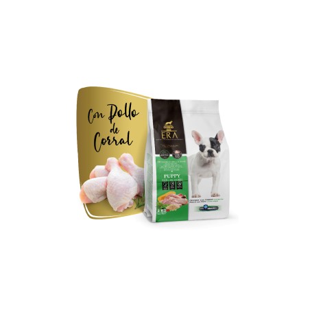 Croquettes ERA Millénium CHIOT Moyennes & Grandes Races - Poulet & Dinde ERA  Croquettes ERA