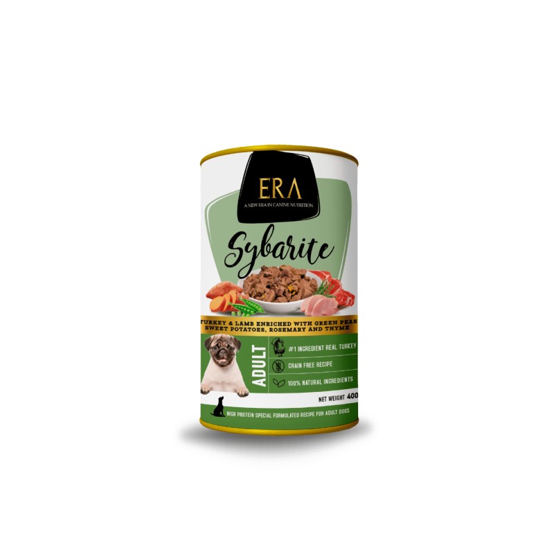 Pâtée ERA Sybarite pour chien adulte - Dinde & Agneau ERA 8437020409803 Pâtés ERA Sybarite