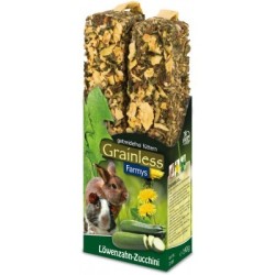 Grainless Farmys, Pissenlit & Courgette de JR Farm JR FARM 4024344214691 Rongeurs