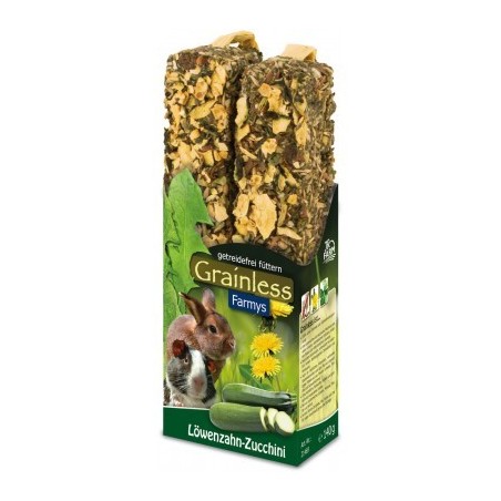Grainless Farmys, Pissenlit & Courgette de JR Farm JR FARM 4024344214691 Rongeurs