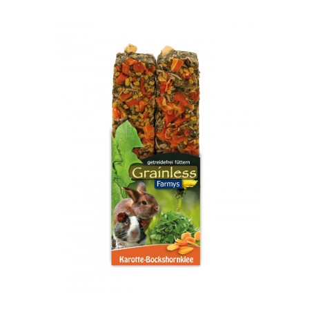 Grainless Farmys, Carottes & Fenugrec de JR Farm JR FARM 4024344214639 Rongeurs