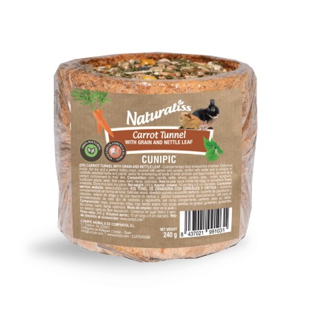 Tunnel de Carottes Naturaliss - Cunipic CUNIPIC 8437021991031 Rongeurs