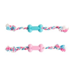 Puppy Toy - Os avec corde – Duvo+ DUVO+ 5414365318420 Jouets à mordre