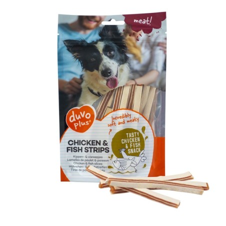 Chicken & Fish Strips - Duvo+ DUVO+ 5414365341091 Petites friandises