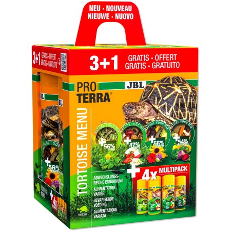 JBL ProTerra Tortoise Menu 250 ml 3+1 JBL 4014162721501 Complément alimentaire