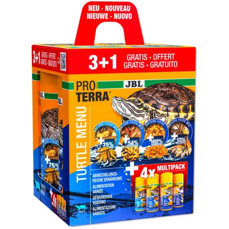 JBL ProTerra Turtle Menu 250 ml 3+1 JBL 4014162723604 Complément alimentaire
