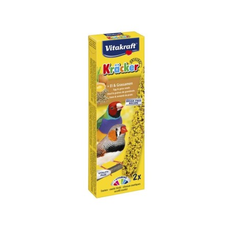 Kräcker Oeufs et graines graminées pour Exotiques - Vitakraft VITAKRAFT VITOBEL 4008239212580 Oiseaux Exotiques