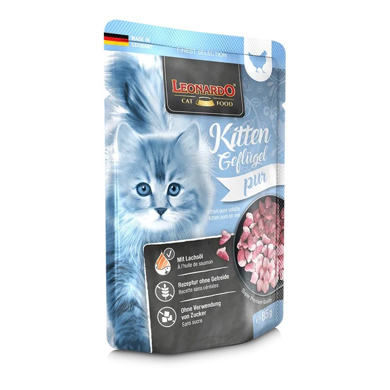 Terrine pour Chat Leonardo Kitten LEONARDO  Terrines Leonardo