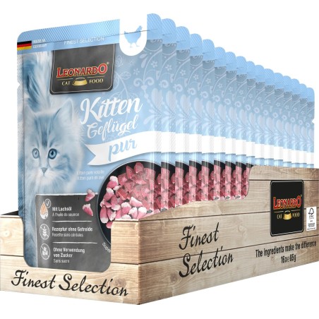 Terrine pour Chat Leonardo Kitten LEONARDO  Terrines Leonardo