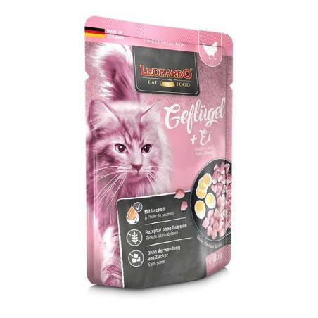 Terrine pour Chat Leonardo Volaille & Oeuf LEONARDO  Terrines Leonardo