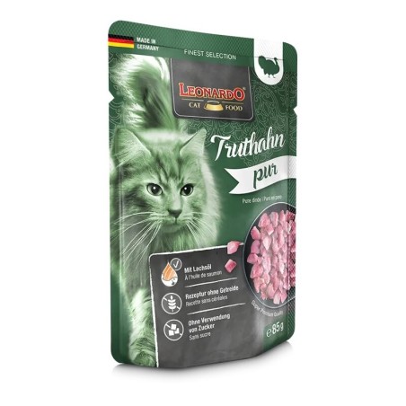 Terrine pour Chat Leonardo Pur Dinde LEONARDO  Terrines Leonardo