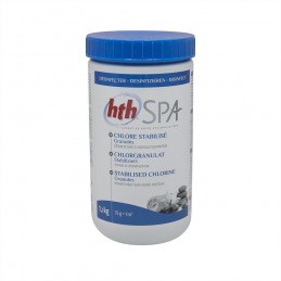 hth® SPA Chlore Stabilisé, Granulés – 1,2 kg HTH 3521686010048 Piscine & Spa