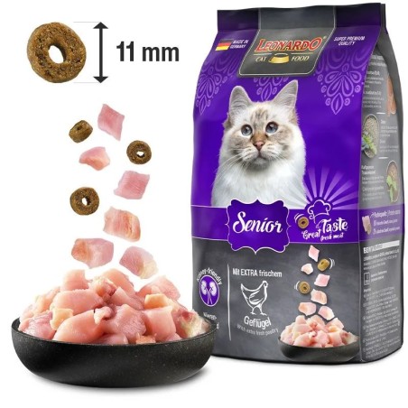 Croquettes Adult Senior - LEONARDO