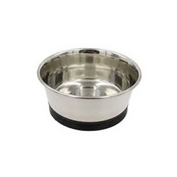 Ecuelle en acier inox avec ventouse - Animaux Market