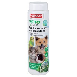 Poudre antiparasitaire pour chien, chat, oiseau, rongeur BEAPHAR 8711231142842 Shampooing
