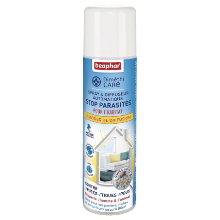 Spray et diffuseur automatique stop parasites pour l’Habitat