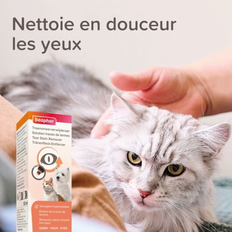 Beaphar solution traces de larmes - Animaux Market