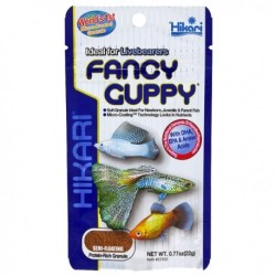 Aliment pour poissons eau douce hikari-fancy-guppy-22-g