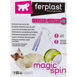 Magic Spin - Jouet Laser électronique pour chat - Ferplast